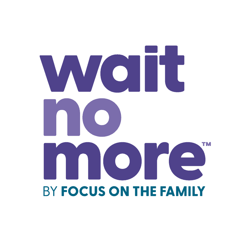 Logo for Focus on the Family's Wait No More ministry